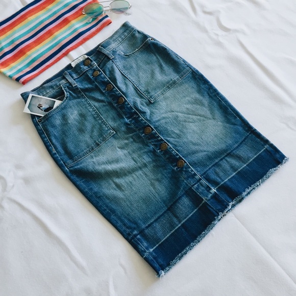 Current Elliot Denim Skirt - Picture 3 of 3
